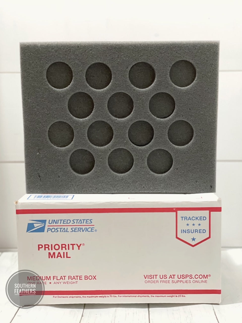 14 Egg Turkey Foam Shipper Kit
